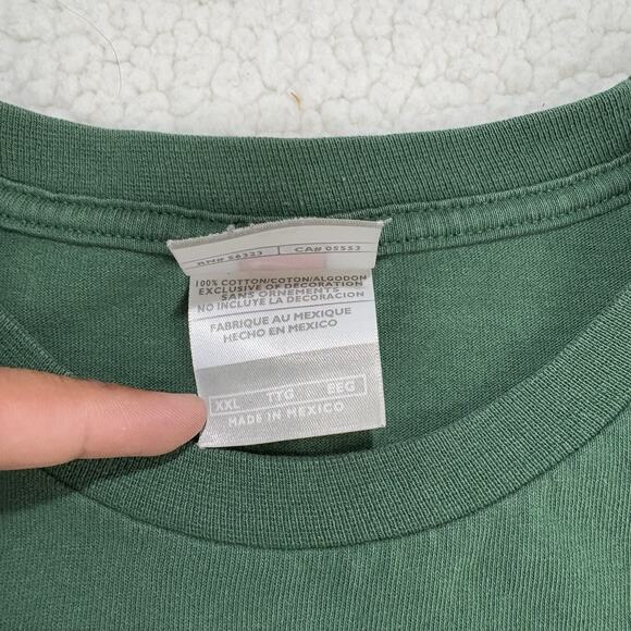 Vintage Y2K Nike Team NCAA Miami Hurricanes Football T-Shirt XXL Double Sided - Picture 4 of 9